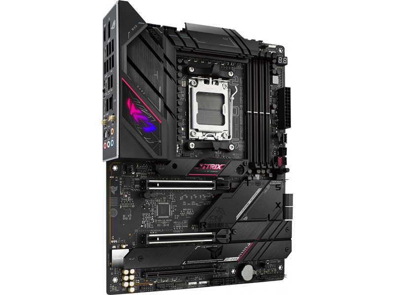 Материнская плата Asus ROG STRIX B650E-E GAMING WIFI Socket AM5 AMD B650 4xDDR5 ATX AC`97 8ch(7.1) 2.5Gg RAID+HDMI+DP