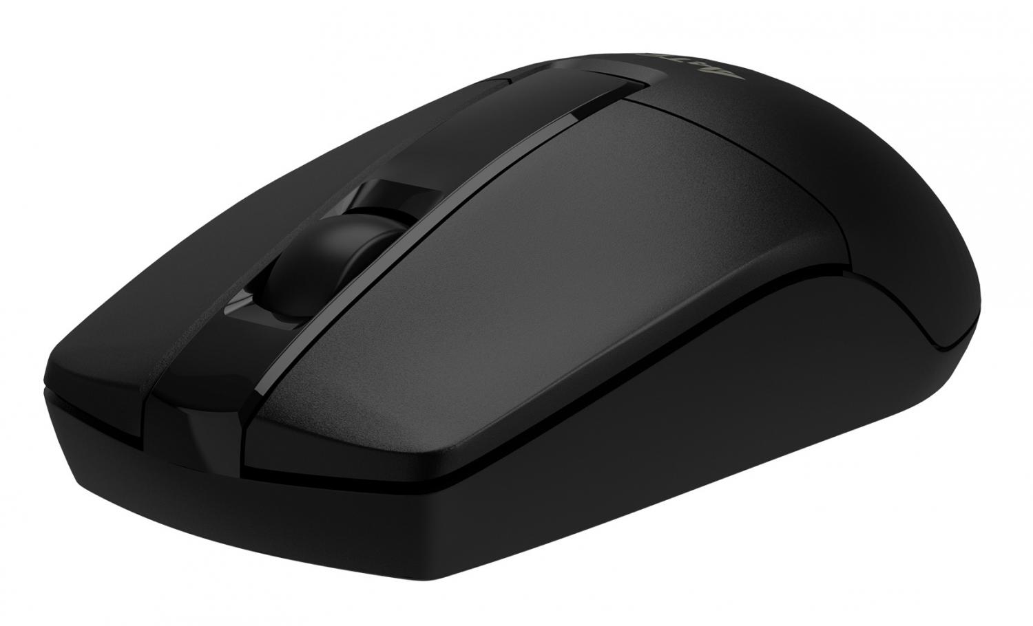 Мышь A4Tech G3-330NS черный оптическая 1200dpi silent беспров. USB 3but