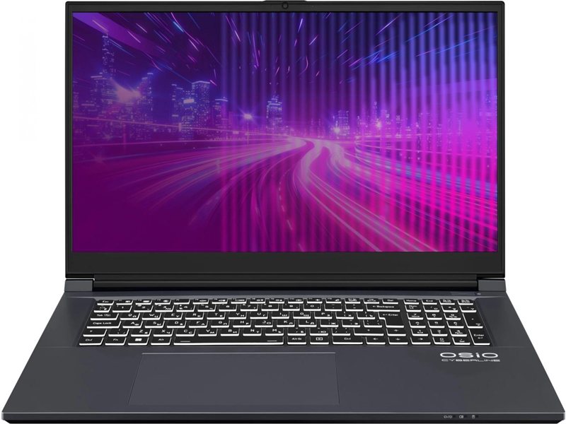 Ноутбук CyberLine C170i-001 17.3"(1920*1080 IPS (матовый, 144Hz) )/Intel Core i5 12600H(2.7Ghz)/16384Mb/512PCISSDGb/noDVD/Ext:nVidia GeForce RTX3050(6144Mb)/Cam/BT/WiFi/52.6WHr/war 1y/2.4kg/Space Gray/noOS + не МПТ