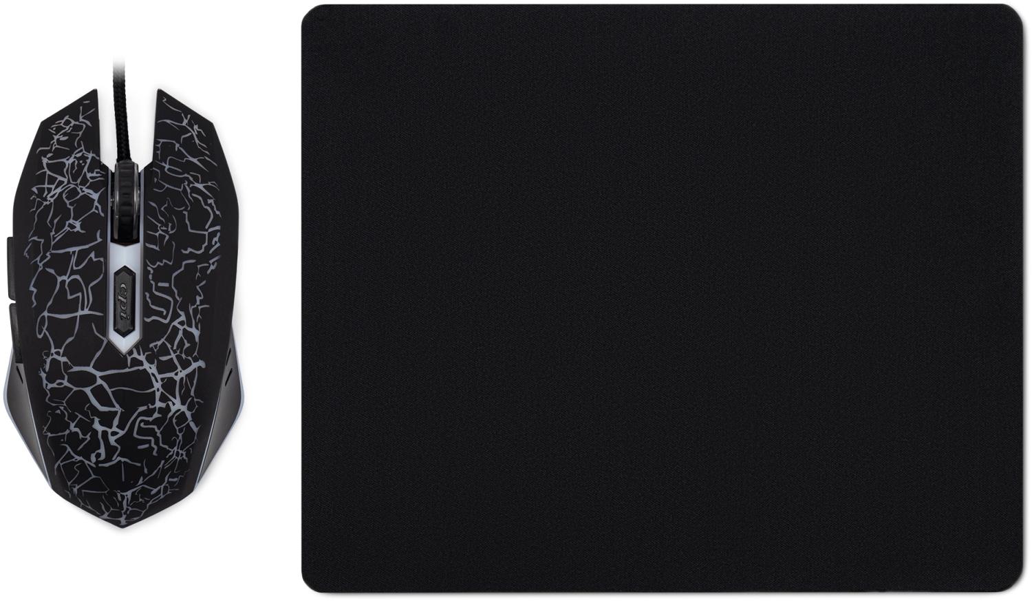 Мышь Оклик 896G черный оптическая 12800dpi USB для ноутбука 5but (1431690)