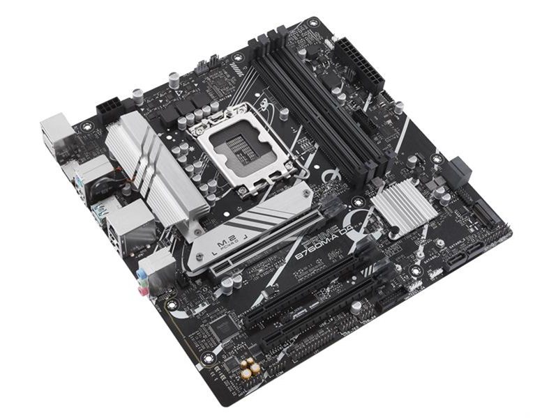 Материнская плата Asus PRIME B760M-A D4-CSM Soc-1700 Intel B760 4xDDR4 mATX AC`97 8ch(7.1) 2.5Gg RAID+HDMI+DP