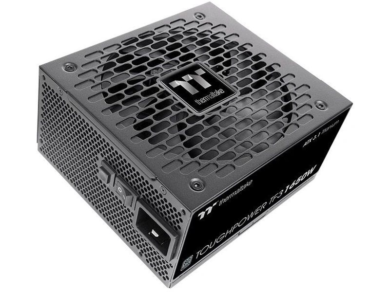Блок питания Thermaltake ATX 1650W Toughpower TF3 Gen.5 80+ titanium (20+4pin) APFC 140mm fan color LED 16xSATA Cab Manag RTL