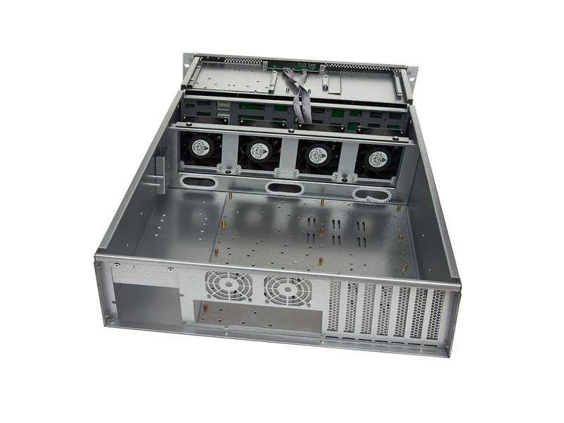 LIGACOMP АВ 1015 3U 2xXeon Silver 4216 8x32Gb DDR4 C622 ASPEED AST2500 2x1GbE 1x800W 2x960ГБ SAS SSD 4x8ТБ SAS-3 w/o OS