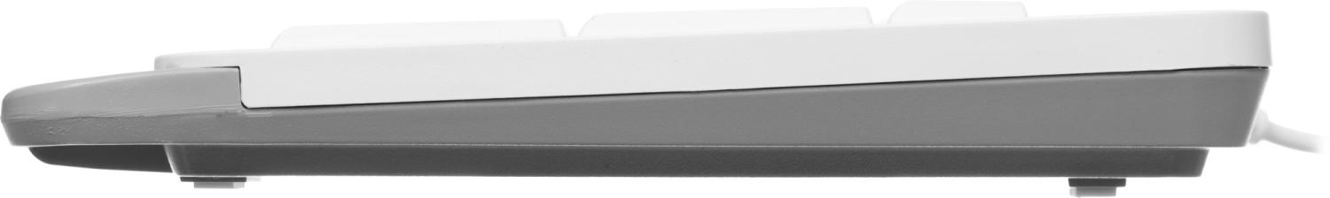 Клавиатура + мышь A4Tech Fstyler F1010 клав:белый/серый мышь:белый/серый USB Multimedia (F1010 WHITE)