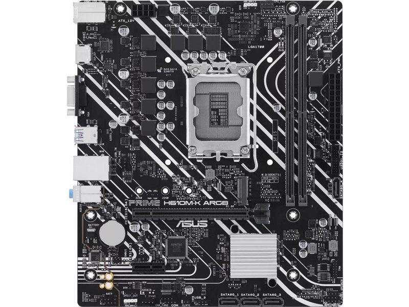 Материнская плата/ PRIME H610M-K D4 ARGB