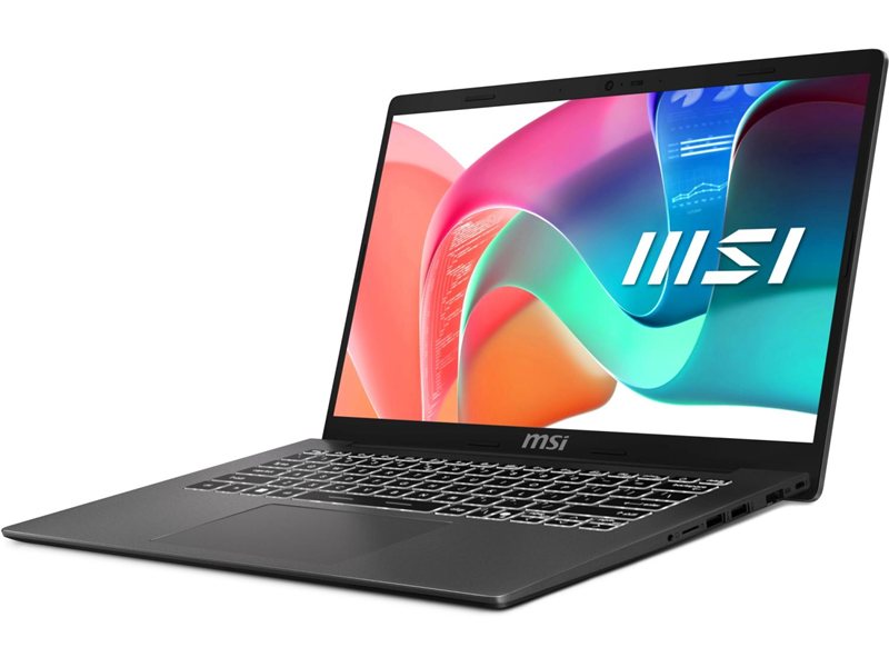 Ноутбук MSI Modern 14 F1MG-656RU Core 7 150U 16Gb SSD512Gb Intel Graphics 14" IPS FHD (1920x1080) Windows 11 Pro grey WiFi BT Cam (9S7-14S111-656)