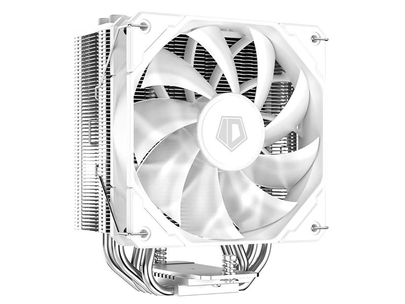 Вентилятор ID-COOLING SE-224-XTS WHITE LGA1700/1200/115X/AM5/AM4 (10шт/кор, TDP 220W, PWM, 4 тепл.трубки прямого контакта, White LED FAN 120mm, белый) RET