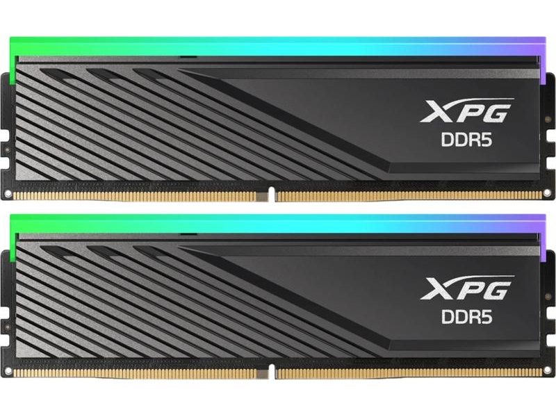Оперативная память ADATA LANCER BLADE RGB DDR5 DIMM 16GB 5600MHz 2*8GB 46-45-45 1.1V BLACK DUAL TRAY