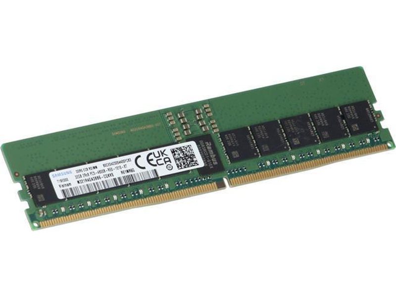 Память оперативная/ Samsung DDR5 32GB  RDIMM 4800 2Rx8 1.1V