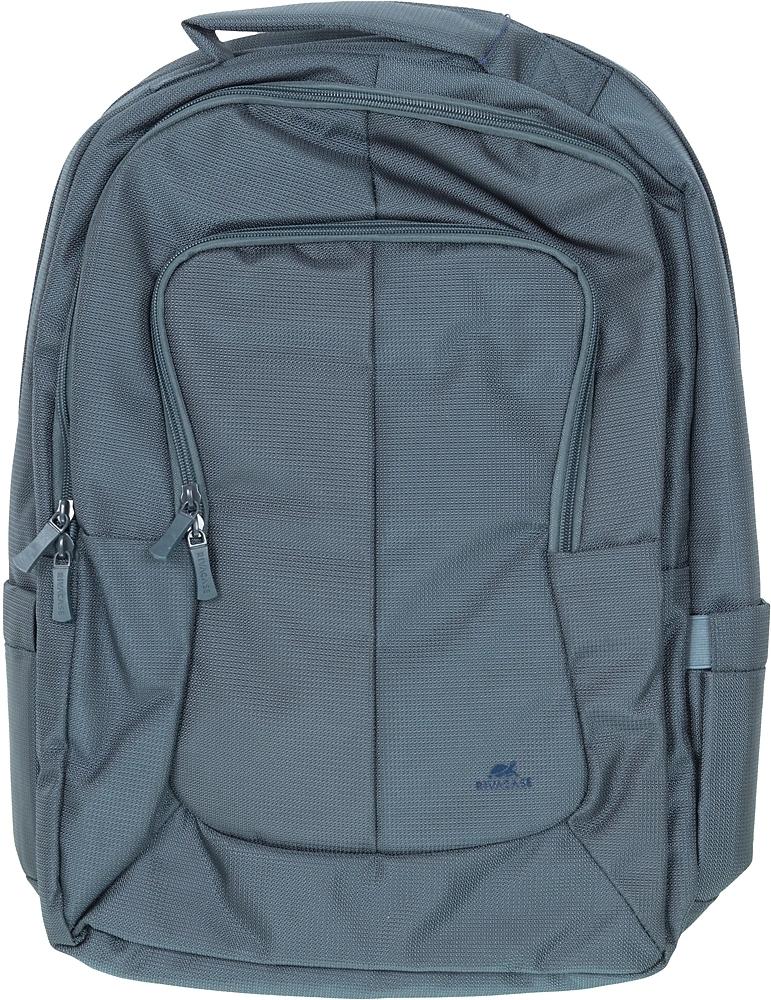 Рюкзак для ноутбука 17" Riva 8460 аквамарин полиэстер женский дизайн (8460 AQUAMARINE)