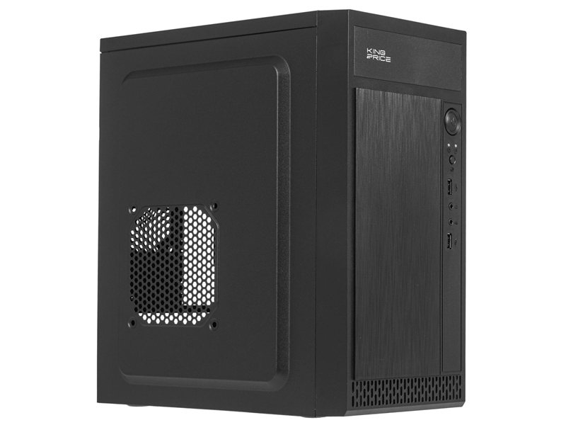 Корпус KingPrice KPCC-MN211 черный без БП mATX 1x80mm 2x120mm 2xUSB2.0 audio