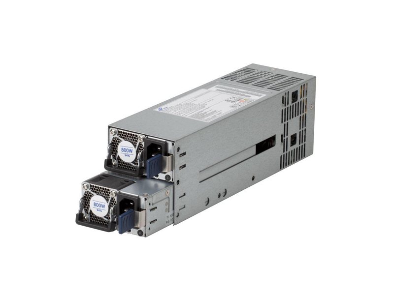 Блок питания FSP FSP800-50FS 800W 2U Redundant (1+1) (ШВГ=76*83,8*250мм),  80 Plus Platinum, Meet CRPS Standard, Meet PMBus 1.2, Working temperature: 0°C to 55°C
