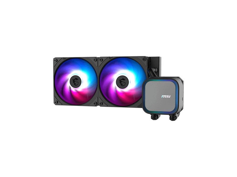 Водяное охлаждение Жидкостная система охлаждения MSI MAG CORELIQUID A13 240 2x ARGB Fan, ARGB Block,