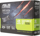 Видеокарта Asus PCI-E 3.0 GT1030-SL-2G-BRK NVIDIA GeForce GT 1030 2Gb 64bit GDDR5 1228/6008 DVIx1 HDMIx1 HDCP Ret low profile