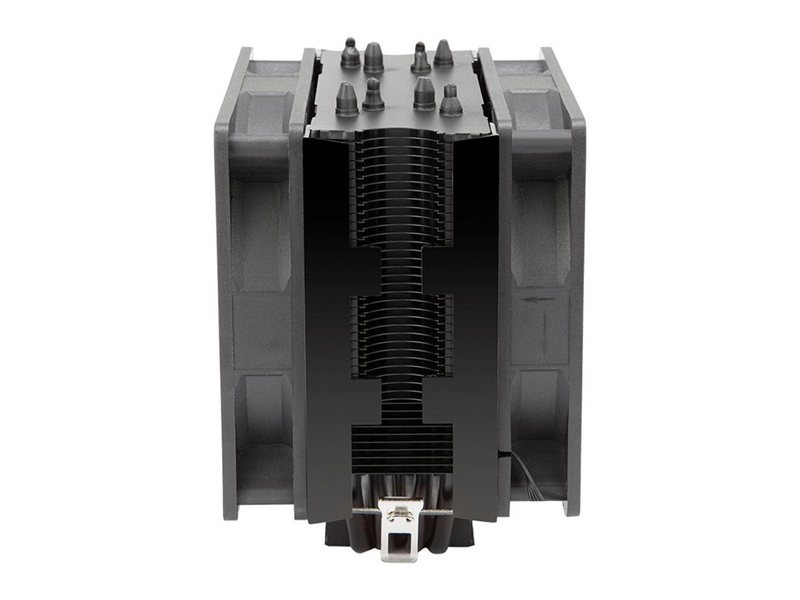 Вентилятор корпусной Вентилятор ALSEYE S120D-B Universal, TDP 135W, 2x120FAN, 4 heat pipe, PWM, RTL{20} (874258)