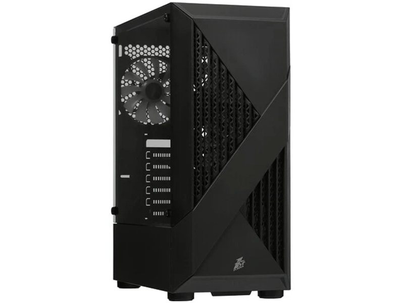 1STPLAYER Корпус FIREROSE F3-A Black / ATX, TG / 4x120mm LED fans inc. / F3-A-BK-4F1