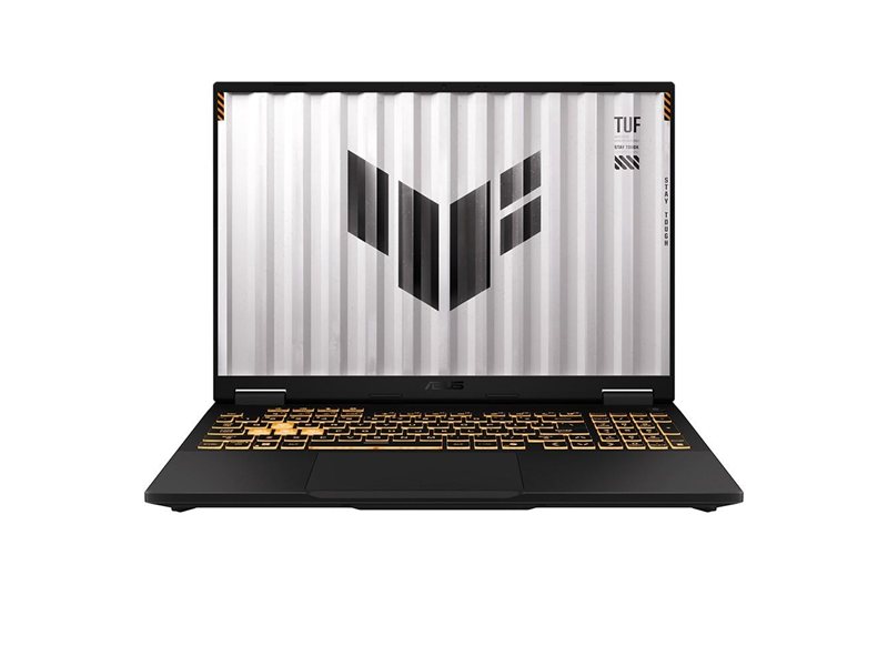 Ноутбук/ ASUS TUF F16 FX608JPR-QT093 16"(2560x1600 (матовый, 165Hz) IPS)/Intel Core i7 14650HX(2.2Ghz)/32768Mb/1024PCISSDGb/noDVD/Ext:nVidia GeForce RTX 5070(8192Mb)/Cam/BT/WiFi/90WHr/war 1y/2.2kg/Jaeger Gray/DOS