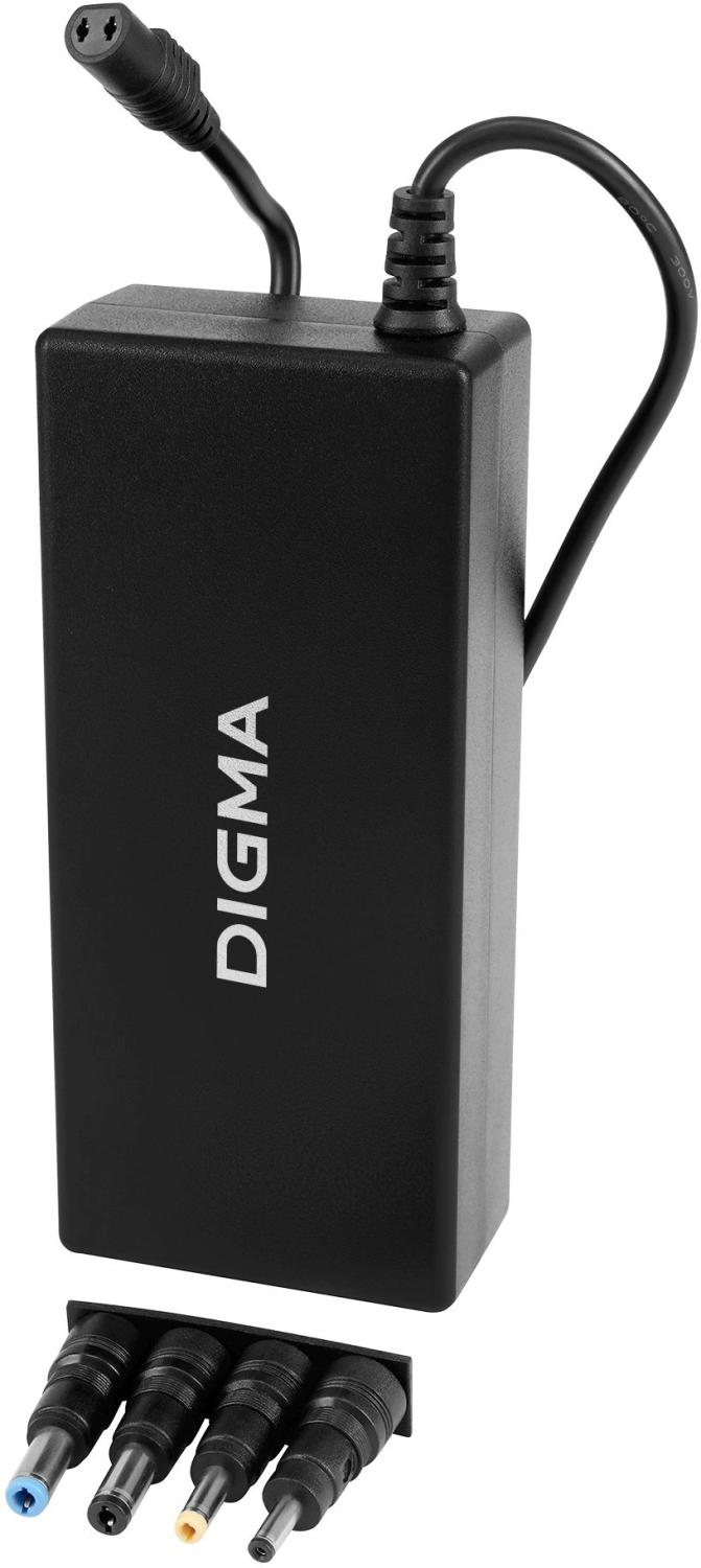 Блок питания Digma DM-A90 автоматический 90W 18.5V-20V 4-коннект. 4.62A от бытовой электросети