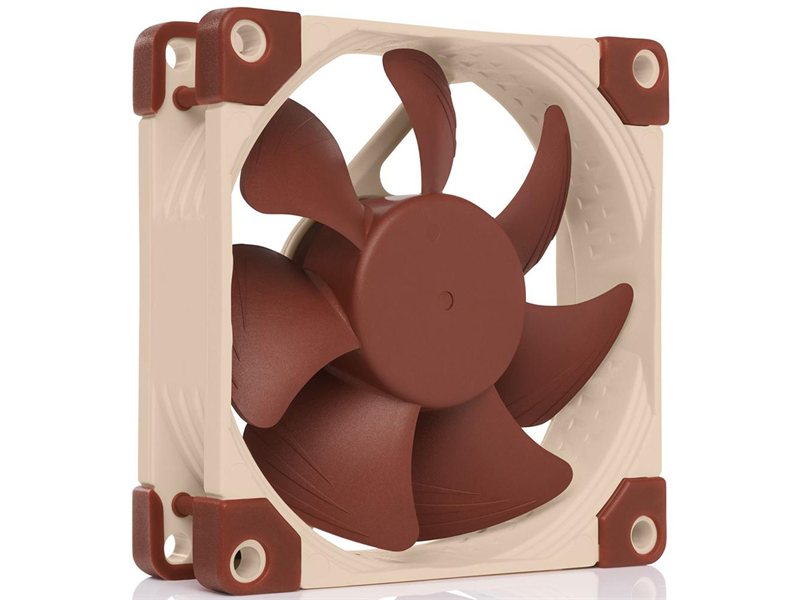 Кулер для корпуса/ Case Cooler Noctua NF-A8 PWM (80x80x25mm, 4-pin PWM, 32.67CFM, 17.7dBA, 2200RPM, Beige/Brown)