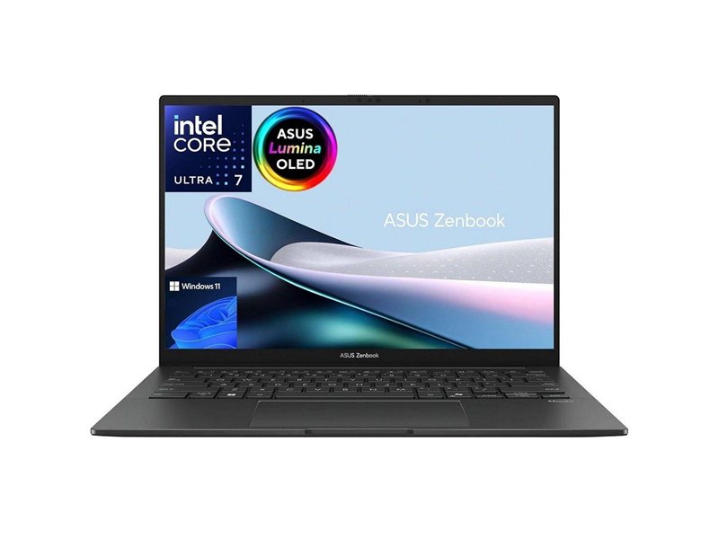 Ноутбук ASUS Zenbook 14 UX3405CA-U7512 Intel Core Ultra 7 255H/16Gb (soldered D5)/SSD512Gb/UMA/14"/OLED/Touch/WUXGA/1920x1200/120Hz/Win11 (SL English)/Grey/1.28kg
