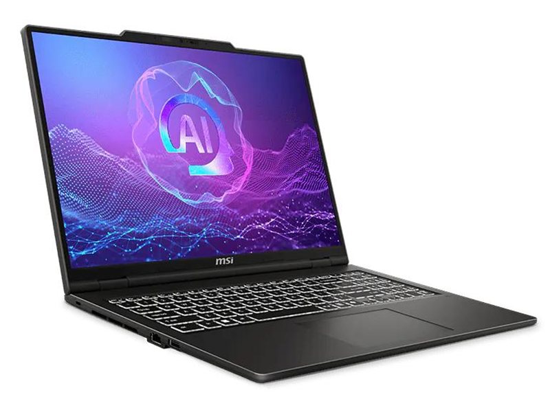 Ноутбук MSI VenturePro 16 AI A2HVEG-042XRUY Core Ultra 5 225H, 16" 16:10 2K (2048 x 1280) OLED 120Hz, DDR5 16GB (8GB*2), 512GB SSD,NV RTX4050 6GB GDDR6,75Whr,1.9kg,1y,DOS,Solid Gray