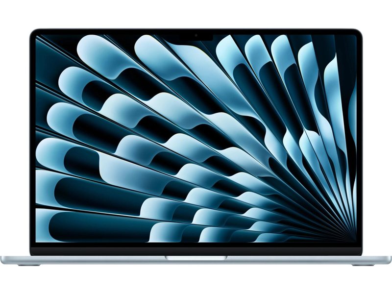 Ноутбук Apple MacBook Air A3448 M5 10 core 16Gb SSD1Tb/10 core GPU 15.3" Liquid Retina (2880x1864) macOS lt.blue WiFi BT Cam (MDVT4HN/A)