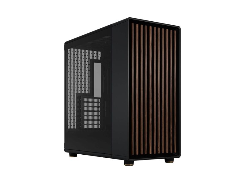 Корпус ПК без блока питания/ Case Fractal Design North XL RC Charcoal TG Dark, Full-Tower, 3x140mm, 2xUSB-A 3.0 + 1xUSB 3.2 Type-C, ATX, mATX, mITX Black