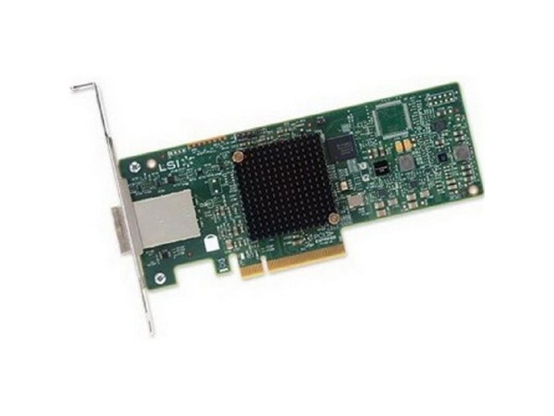 Контроллер/ LSI SAS 9300-8e SGL (8-Port Ext, 12Gb/s SATA+SAS, PCIe 3.0 HBA)