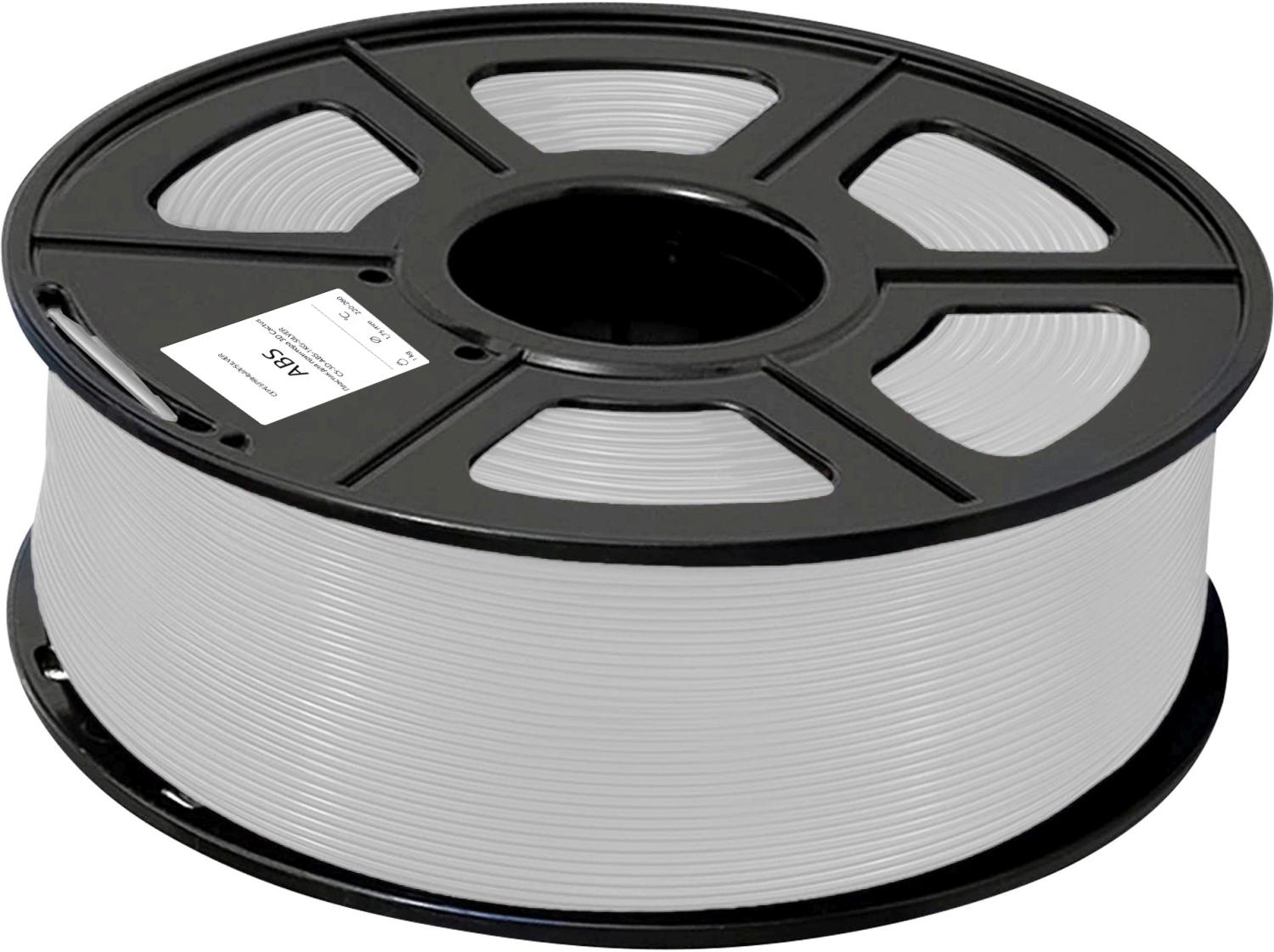 Пластик для принтера 3D Cactus CS-3D-ABS-1KG-SILVER ABS d1.75мм 1кг L386м 1цв.
