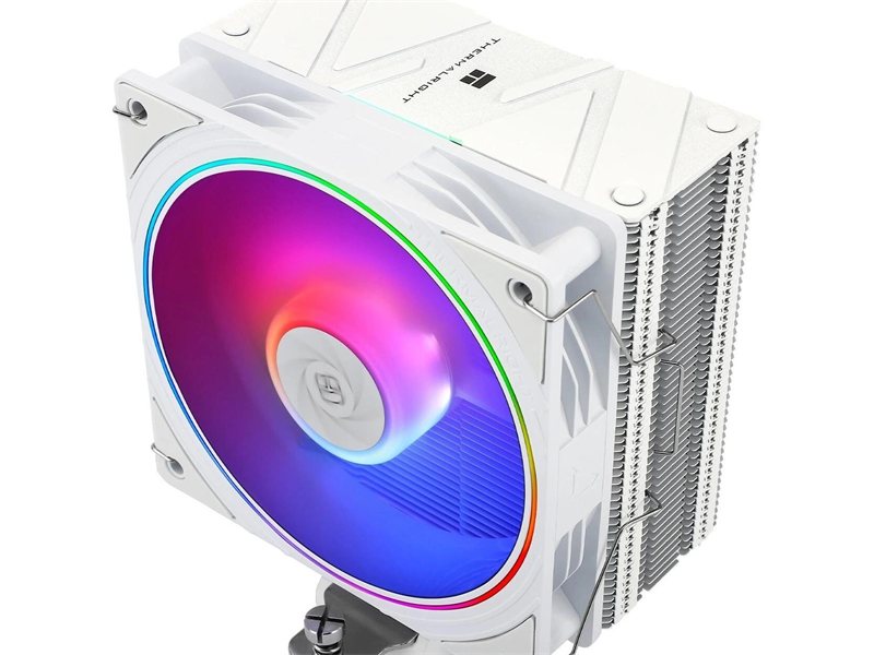 Thermalright Кулер Assassin Spirit 120 EVO White ARGB  LGA115X/1200/1700/AM4/AM5 (120mm ARGB PWM Fan, 4 тепл. трубки 6мм) / TRAS120EVOAW