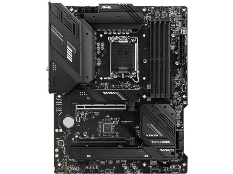 Материнская плата MB MSI INTEL B760 s1700, 4xDDR5(256GB), HDMI 2.1/DP, 1xPCIe 5.0x16, 1xPCIe 3.0x16, 1xPCIe 4.0, 1xLAN (2.5GbE), Wi-Fi, BT, 4xSATA 6Gb/s, 3xM.2, 1xUSB-C, 4xUSB 3.2, 4xUSB 2.0, ATX