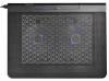 Подставка для ноутбука Buro BU-LCP170-B214 17"398x300x29мм 2xUSB 2x 140ммFAN 926г металлическая сетка/пластик черный