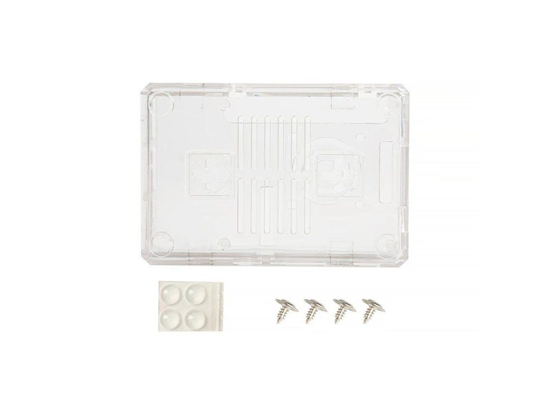 RA368 Корпус прозрачный ACD Transparent ABS Case Wide 40Pin GPIO Port for Raspberry Pi 3B+/3B