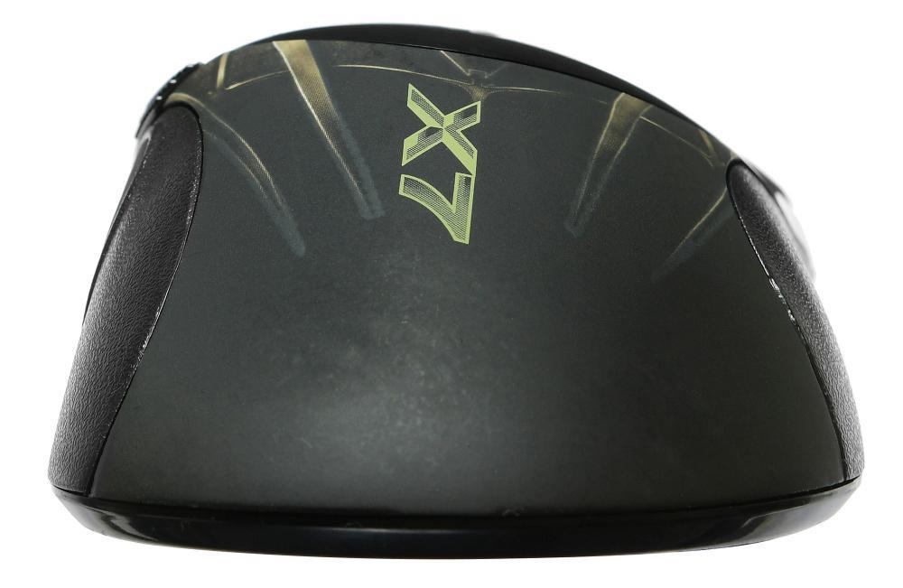 Мышь A4Tech Oscar Editor XL-747H коричневый/рисунок лазерная 3600dpi USB 6but (XL-747H (BROWN SPIDER))