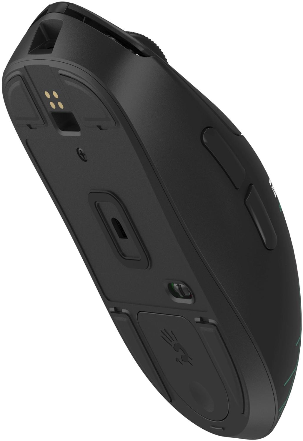 Мышь A4Tech Bloody R72 Ultra Duo Renegade черный оптическая 20000dpi беспров. USB/USB-C 7but