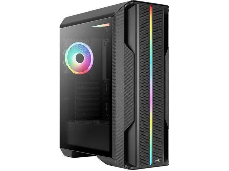 Корпус Aerocool Splinter Duo-G-BK-v1 черный без БП ATX 5x120mm 2x140mm 2xUSB3.0 audio bott PSU