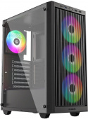 Case ID-Cooling WARE 310 ARGB Black ATX/ win TG/ 4 fans/ CPU 160mm/ GPU 320mm/ no PSU