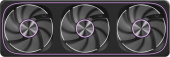 Вентилятор для корпуса Formula Air Fusion 3 ARGB 120х120x28 черный 4-pin 37.93дБ (упак.:3шт) (AIR FUSION 3 BK) Ret