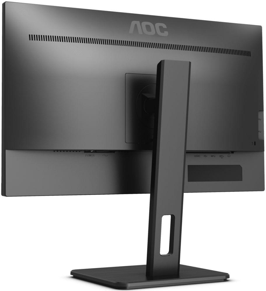 Монитор AOC 23.8" Pro Q24P2Q черный IPS LED 16:9 HDMI M/M матовая HAS Piv 250cd 178гр/178гр 2560x1440 75Hz VGA DP 2K USB 5.14кг