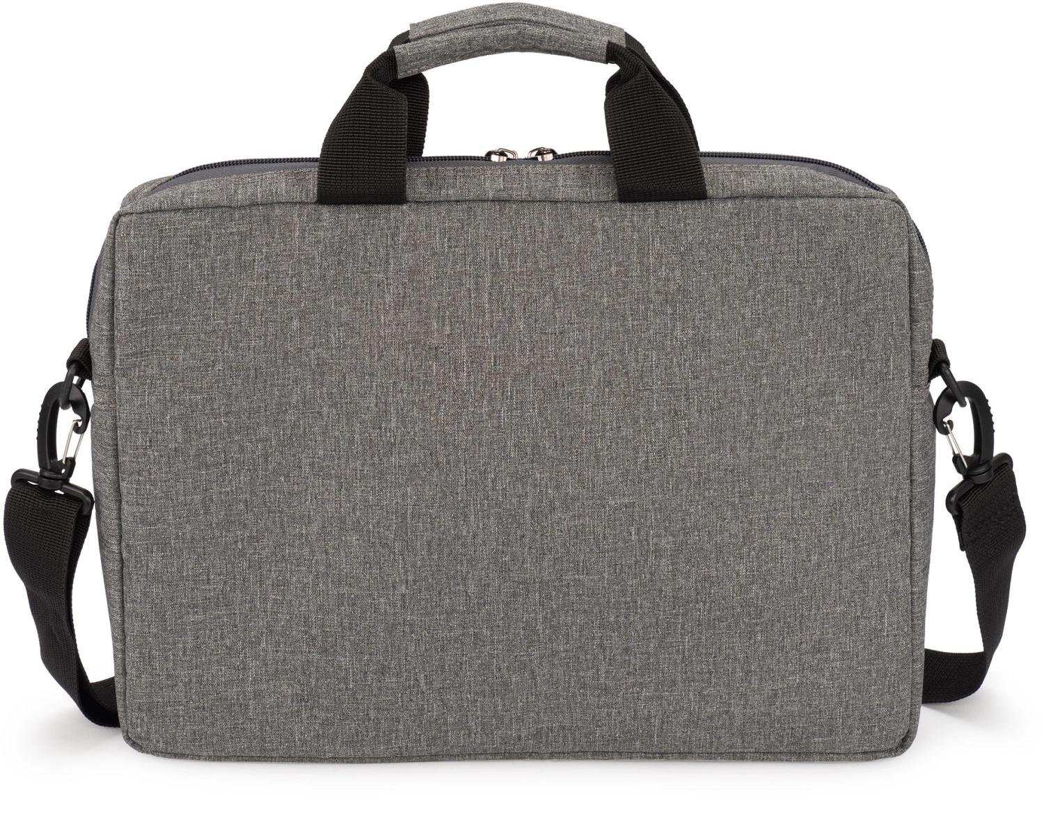 Сумка для ноутбука 14.5" Digma N-370 серый/черный полиэстер (N370GBK)