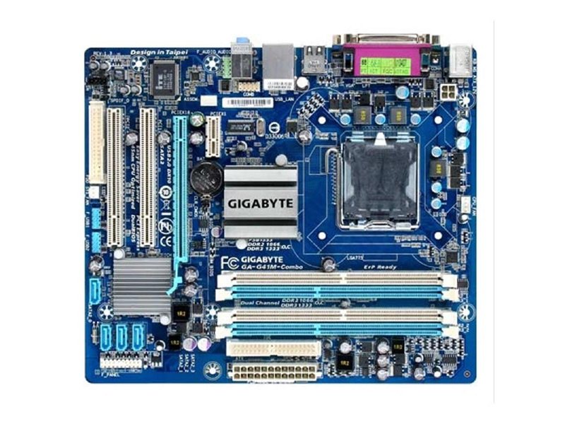 GigaByte GA-G41M-Combo(GQ) {S775<G41> PCI-E+SVGA+GbLAN SATA MicroATX 2DDR-II+2DDR-III}