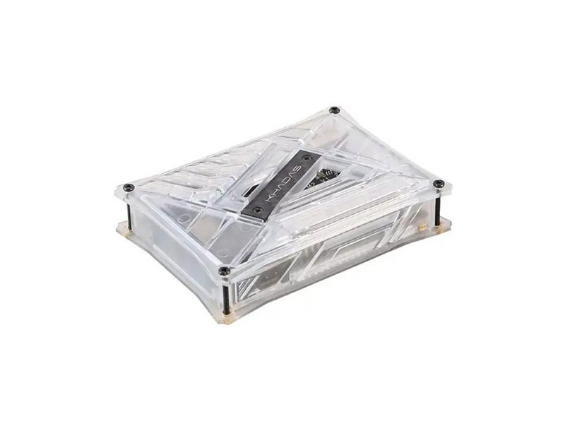Корпус Khadas DIY Case Transparent VIMs DIY Case, Transparent, with heavy metal plate, KCS-T-001