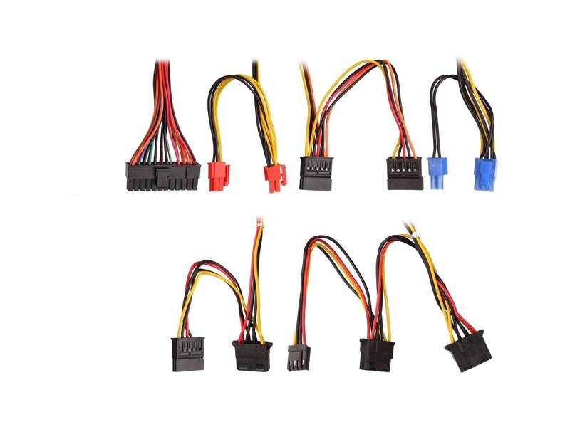Exegate EX292180RUS Блок питания 750W ExeGate 750NPX (ATX, 12cm fan, 24pin, 4pin, PCIe, 3xSATA, 2xIDE, FDD, black)