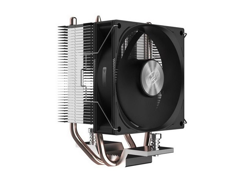 Устройство охлаждения(кулер) PcCooler R200 Soc-AM5/AM4/1200/1700/1851 серебристый/черный 3-pin 30dB Al+Cu 110W Ret (R200-XXNWYX-US)