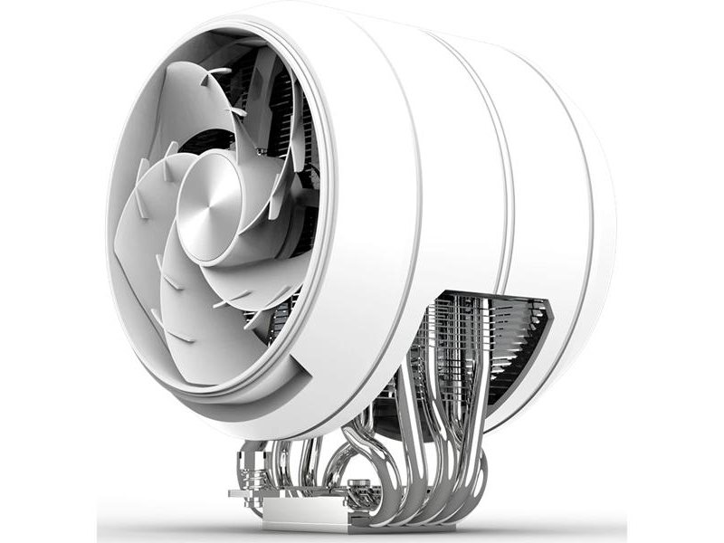 Кулер для процессора ZALMAN ZET5 WHITE, 5 HEAT PIPES, 4-PIN PWM, 600-2000 RPM, 30.4 DBA MAX, HYDRO BEARING, FULL SOCKET SUPPORT