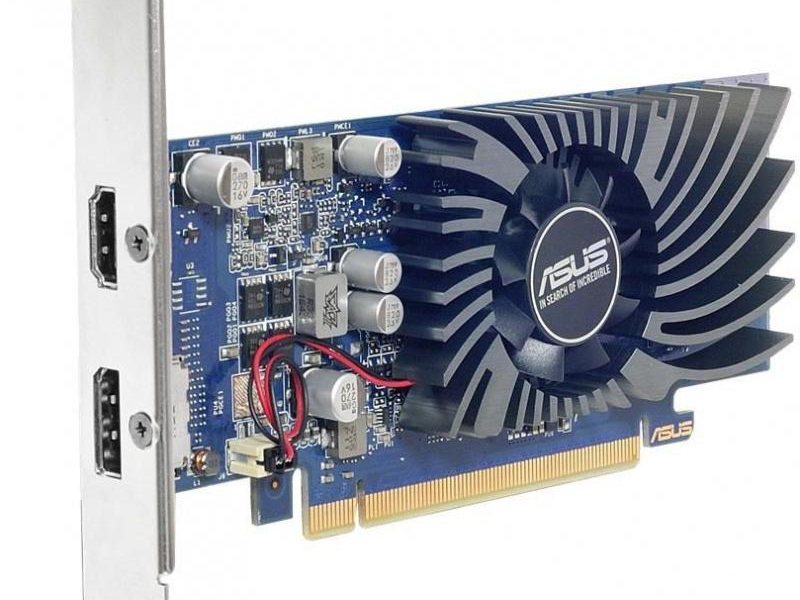 Видеокарта Asus PCI-E 3.0 GT1030-2G-BRK NVIDIA GeForce GT 1030 2Gb 64bit GDDR5 1228/6008 HDMIx1 DPx1 HDCP Ret low profile
