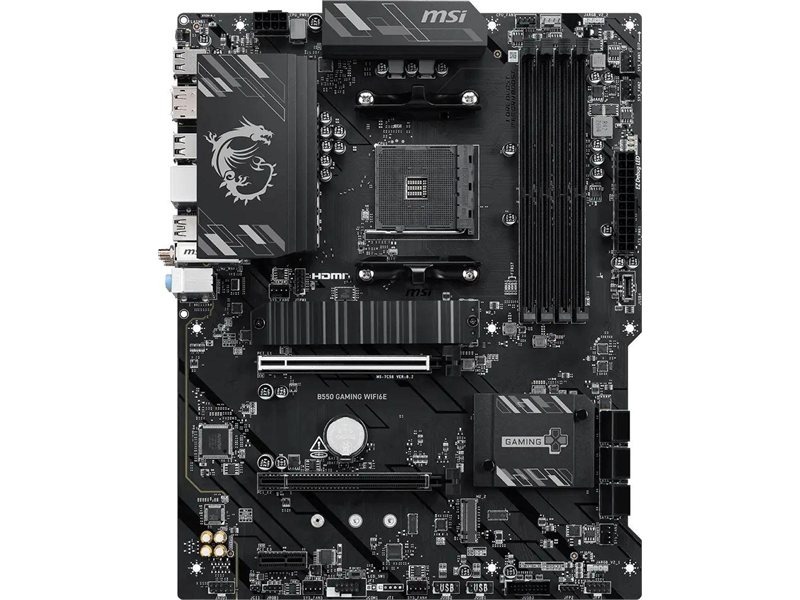 Материнская плата/ B550 GAMING WIFI6E