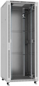 Шкаф серверный Cabeus (SH-05C-42U80/100) напольный 42U 800x1000мм пер.дв.стекл металл 800кг серый 900мм 134.2кг 220град. 2055мм IP20 сталь