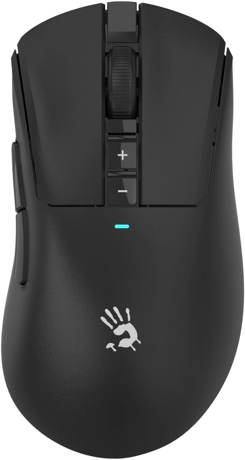 Мышь A4Tech Bloody R73 Ultra черный оптическая 20000dpi беспров. USB-C 7but (R73 ULTRA BLACK)