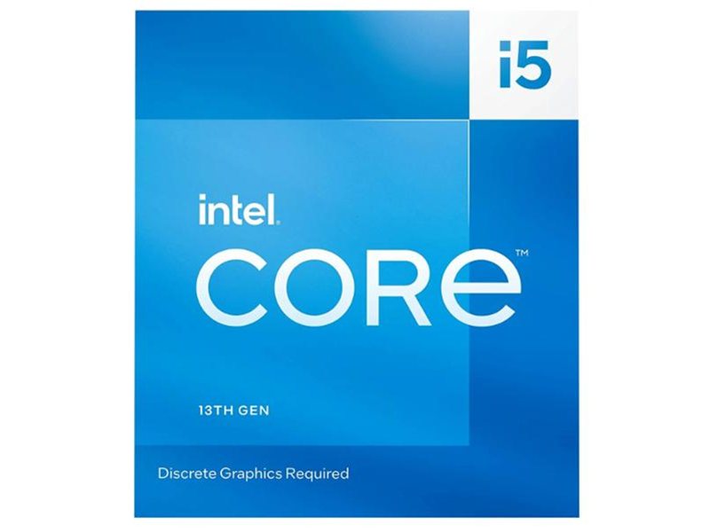 Процессор CPU Intel Core i5-13400F (2.5GHz/20MB/10 cores) LGA1700 OEM, TDP 65W, max 128Gb DDR4-3200, DDR5-4800, CM8071504821107SRMBG, 1 year